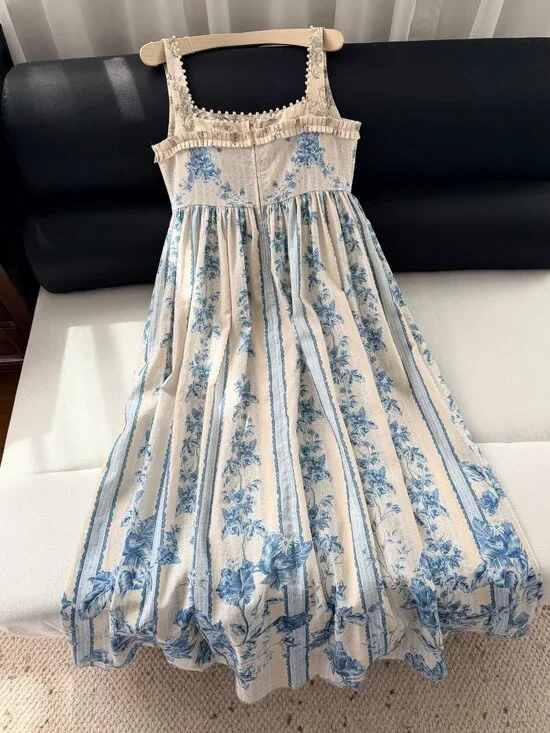 Agua by Agua Bendita Barbara Bougainvillea Midi Dress - Picture 13 of 14